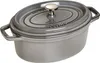 A Staub cast iron pot with lid. Podgląd zdjęcia produktu