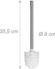 2 x WC Bürste, Edelstahlgriff, abnehmbarer Kopf, Produktbild-Vorschau 4