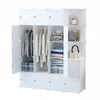 A modular white closet filled with clothes and accessories. Náhled obrázku produktu