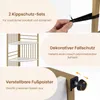 COSTWAY Scaffale angolare a 6 ripiani, scaffale aperto con Anteprima dell’immagine prodotto 6