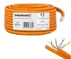 PremiumX 30m CAT 7 Netzwerkkabel Duplex LAN Kabel Ethernet Produktbild-Vorschau 1