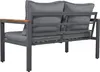 Merax Gartenlounge Set 4-tlg. Balkonmöbel Set mit Kissen Produktbild-Vorschau 7
