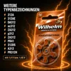 30 x WILHELM Hörgerätebatterien Typ 312 braun Produktbild-Vorschau 4