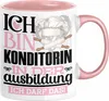 Konditorin Ausbildung Start Geschenk Tasse Ich Bin Produktbild-Vorschau 1