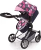 Puppenwagen City Neo blau mit rosa Sternen Produktbild-Vorschau 12