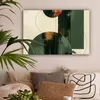 MuchoWow® - Leinwandbilder - Kunst - Kreise - Modern - Produktbild-Vorschau 2