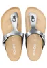 Rohde Damen Zehentrenner Pantolette Metallic-Optik Alba Produktbild-Vorschau 43