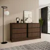 BEAUTYSOFA Kommode MIRELA 160 cm Warmia Walnuss, Sideboard Produktbild-Vorschau 1