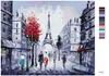 Zuty - Malen nach Zahlen - STRASSENANSICHT IN PARIS UND EIN Produktbild-Vorschau 3
