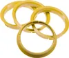 4X Zentrierringe 72,5 x 66,6 mm gelb Felgen Ringe  Germany Produktbild-Vorschau 1