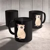 Mr. & Mrs. Panda Teetasse Plumplori Glücklich - Schwarz - Produktbild-Vorschau 4