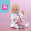 BABY born, Outfit da dottore, 43 cm, Costume per bambole, Anteprima dell’immagine prodotto 2