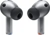 A pair of graphite-colored wireless earbuds with black ear tips, shown against a white background. Produktbild-Vorschau