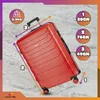 OMNA | Kufr na kolečkách XXL - 76x49x30cm - 94L - červený - Náhled obrázku produktu 8