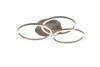 Trio LED Deckenleuchte Circle Nickel matt Ø43,5cm 27W Produktbild-Vorschau 3