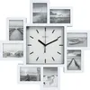 Miraval Design Bilderrahmenuhr Wanduhr mit 8 Bilderrahmen Produktbild-Vorschau 2