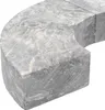 A close-up, studio shot of a curved stone element, likely part of a larger structure or system. Produktbild-Vorschau