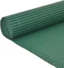 vidaXL Gartenzaun Doppelseitig PVC 90×500 cm Grün Produktbild-Vorschau 3