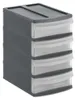 Rotho Schubladenbox Tower XS SYSTEMIX mit 4 Schubladen je Produktbild-Vorschau 1