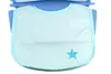 Bavoir bébé avec velcro coton 0+ bleu blanc turquoise 4pcs Voir les images du produit 15
