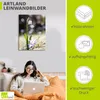 ARTland Leinwandbild Märzenbecher und Hofstaat Größe: 45x60 Produktbild-Vorschau 3
