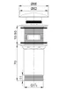 Waschtisch-Ablaufventil, rund,  1"1/4 Click-Clack, Kupfer Produktbild-Vorschau 2
