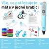 Fleau Kids 3D Pero Startovací Sada Modrý L - 36m Filamentu Náhled obrázku produktu 2