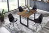 Esstisch Baumkante massiv Akazie nussbaumfarben 120 x 80 cm Produktbild-Vorschau 2