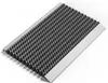 Fußmatte außen alu mit Bürsten grau, Schmutzfangmatte 40 x Produktbild-Vorschau 1
