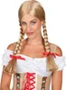 Parrucca bionda a capelli lunghi con trecce "Heidi Anteprima dell’immagine prodotto 6
