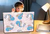 MuchoWow® Laptop Aufkleber Sticker Cover Einhorn - Muster - Produktbild-Vorschau 3