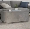 vidaXL Couchtisch mit LED-Leuchten Betongrau 90x50x40 cm Produktbild-Vorschau 9
