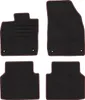 Velour Mats Set für AUDI Q4 e-tron   4-teilig - Neue - ROT Produktbild-Vorschau 2