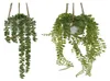 Künstliche Sukkulenten Blumenampel Keramik Makramee 46cm Produktbild-Vorschau 5
