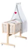 Lettino per neonati 40 x 90 cm Adam & Eule - 2 in 1 Anteprima dell’immagine prodotto 1