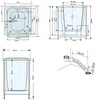 WHIRLPOOL BADEWANNE MIT TÜR Florida BADEWANNE FÜR ÄLTERE Produktbild-Vorschau 6