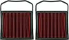 2x filtro aria sportivo per Mercedes Benz C- CLS- E- Anteprima dell’immagine prodotto 1