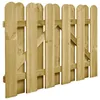vidaXL Cancello da giardino, 100 x 75 cm, legno di pino Anteprima dell’immagine prodotto 1