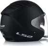 LS2 OF600 COPTER II casco moto nero opaco S - sicurezza e Anteprima dell’immagine prodotto 8