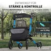 Helavo Leichtgewicht Rollator aus Aluminium faltbar mit Produktbild-Vorschau 4