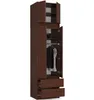 Schrankaufsatz für Kleiderschrank AKORD S60 Wenge B60 x H55 Produktbild-Vorschau 6