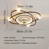 RRBEST Moderner Deckenventilator mit Beleuchtung,55cm Produktbild-Vorschau 8