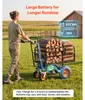 SucceBuy Elektrischer Gartenwagen, 36V 432Wh Akku-Antrieb, Produktbild-Vorschau 4