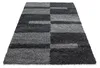 Carpetsale24 Tappeto Shaggy a Pelo Alto Design a Quadri Anteprima dell’immagine prodotto 2