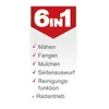 A graphic listing features of a product, with a large '6 IN 1' graphic at the top. Produktbild-Vorschau