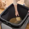Rotho Katzentoilette WHITE XL grau Produktbild-Vorschau 13