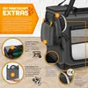 TRESKO® Hundebox faltbar Anthrazit XXL 92x63x63cm inkl. Produktbild-Vorschau 3