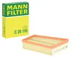 MANN Luftfilter für Renault Fluence Grand Megane Scénic Produktbild-Vorschau 4