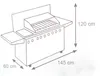 CXP Abdeckhülle für Gasgrill mit Lüftungsöffnungen Produktbild-Vorschau 4