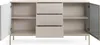 Moderne commode met ribbels, model LAGOS K2D3SZ, kasjmier Productafbeelding-voorbeeld 6